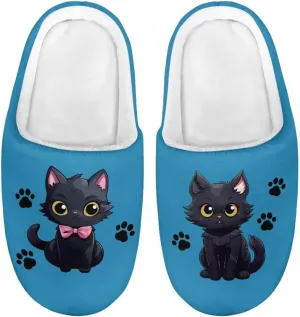 Girls Cute Animals House Slippers Kids Slip On Indoor Bedroom Memory Foam Slippers Size 9-14.5