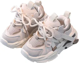 Girls Tennis Sneakers Platform Boys Chunky Shoes Breathable Child Sports Shoe Casual Fashion Outdoor Walking