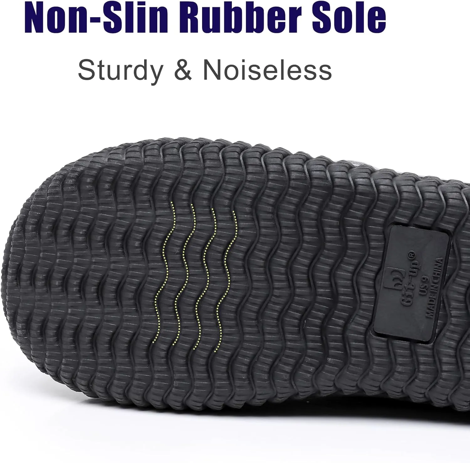 Git-up Men Memory Foam Diabetic Slippers Adjustable Arthritis Edema Swollen Feet Wide House Shoes Comfy Soft Non-Slip Plus Size Indoor Outdoor Slipper