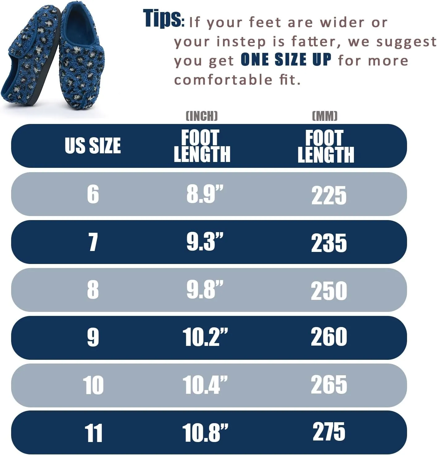 Git-up Women Memory Foam Diabetic Slippers Arthritis Edema Adjustable Closed Toe Swollen Feet Slippers Comfortable House Indoor Outdoor Shoes with Rubber Sole