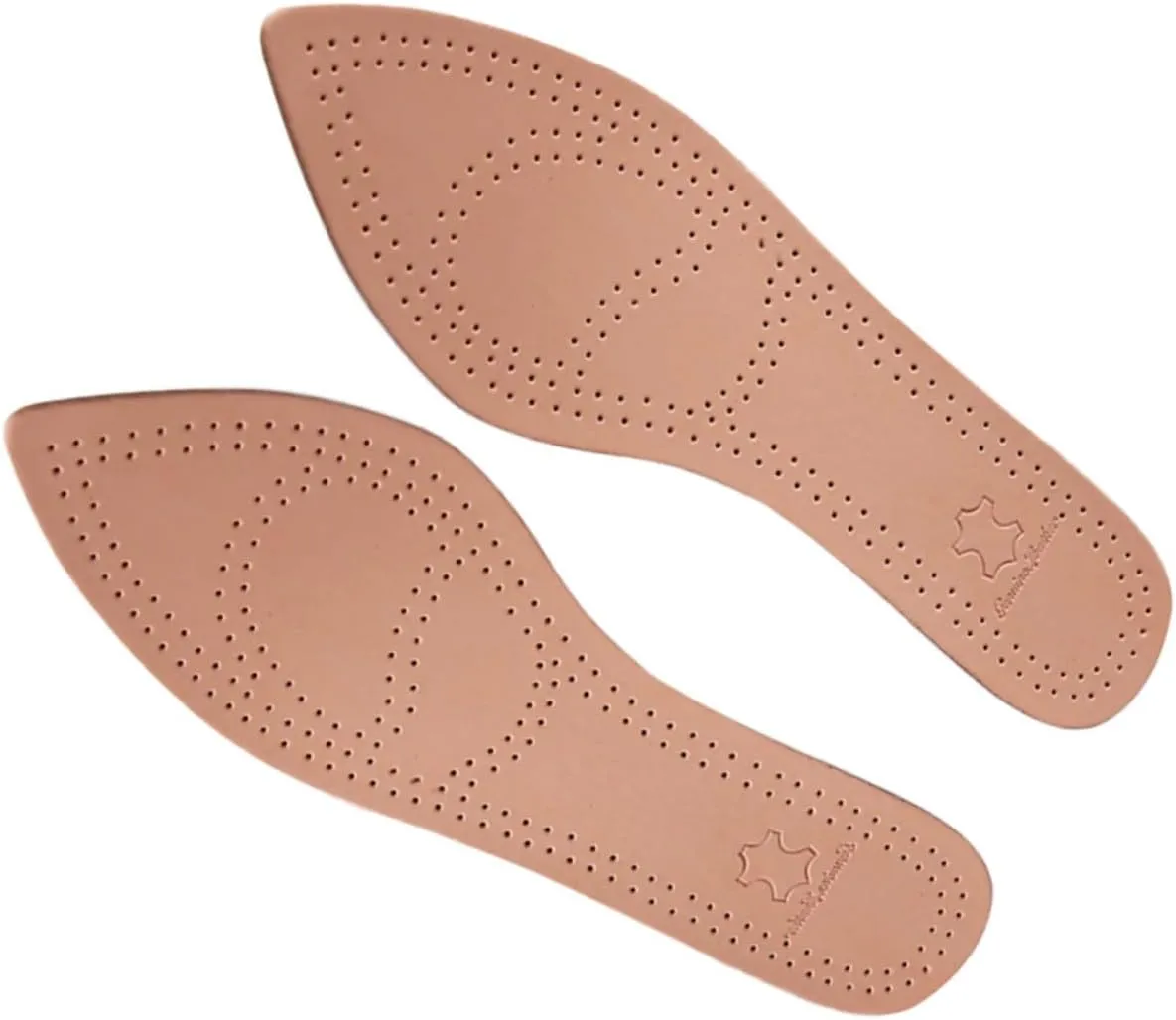 GLEAVI High Heel Cushions Soft Cowhide Breathable Insoles for Foot Care Size 39-40