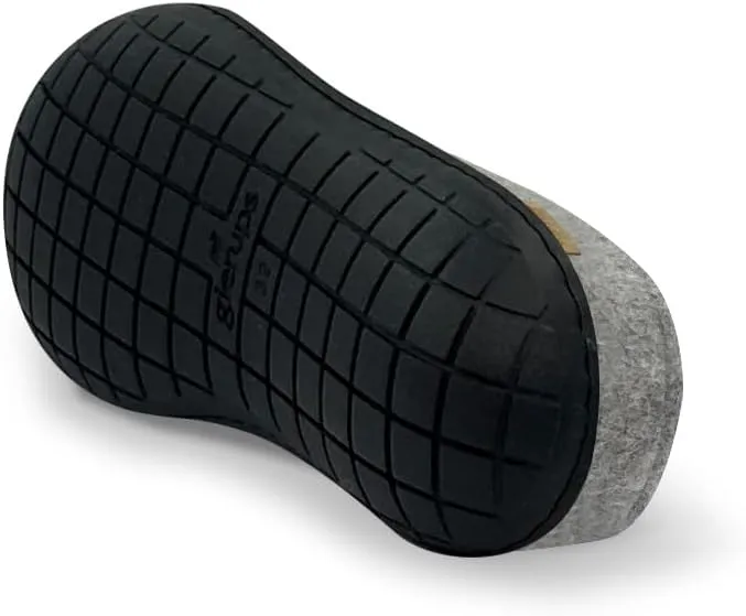 Glerups 100% high quality wool mix Slipper with rubber sole - Unisex Slip-on