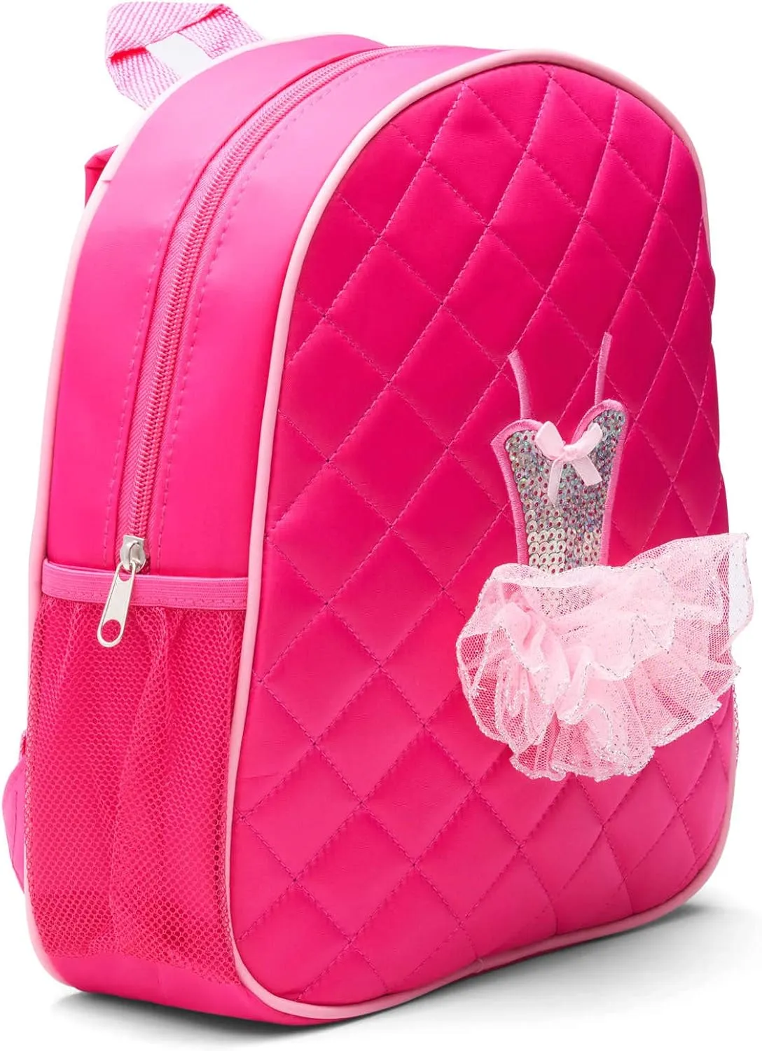 GLOBAL FBA INC Dance Bag For Girls 3-9 Years Old, Backpack Ballet with Padded Straps, Ballet Items, Ballerina Gifts For Little Girls