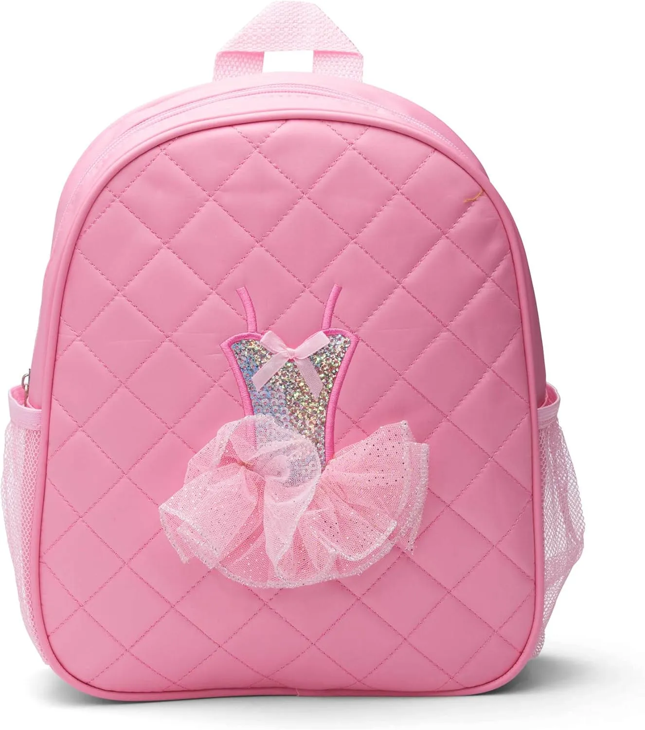 GLOBAL FBA INC Dance Bag For Girls 3-9 Years Old, Backpack Ballet with Padded Straps, Ballet Items, Ballerina Gifts For Little Girls