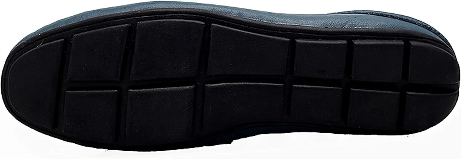 Go Tour Mens Mules Clog Slippers Breathable Punching Leather Slip on Shoes Casual Loafers