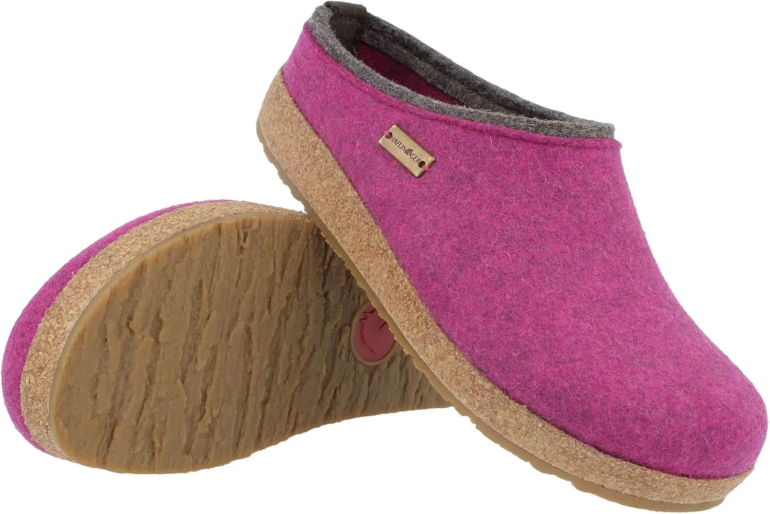 HAFLINGER Unisex Grizzly Kris Wool Clogs