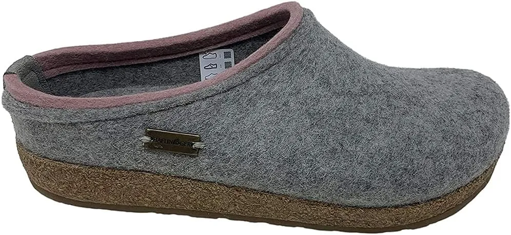 HAFLINGER Unisex Grizzly Kris Wool Clogs