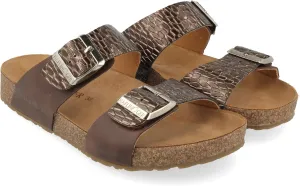 HAFLINGER Unisex Summer Genuine Leather Non-Slip Andrea Mule Sandals