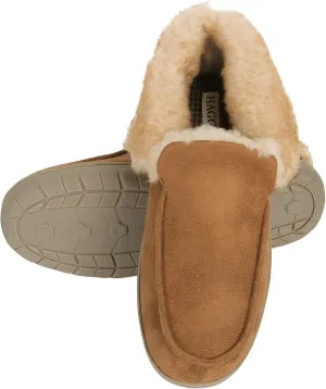 Haggar Men's Bootie Slipper House Shoe Indoor/Outdoor with Memory Foam Comfort