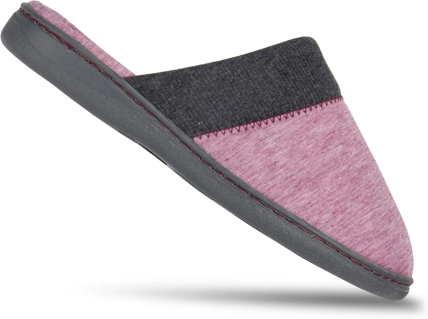 Hanes womens Comfort Cotton on Scuff With Memory Foam and Anti-skid Sole Slipper