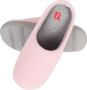 Hanes Women's Soft Waffle Knit Clog Slippers with Indoor/Outdoor Sole
