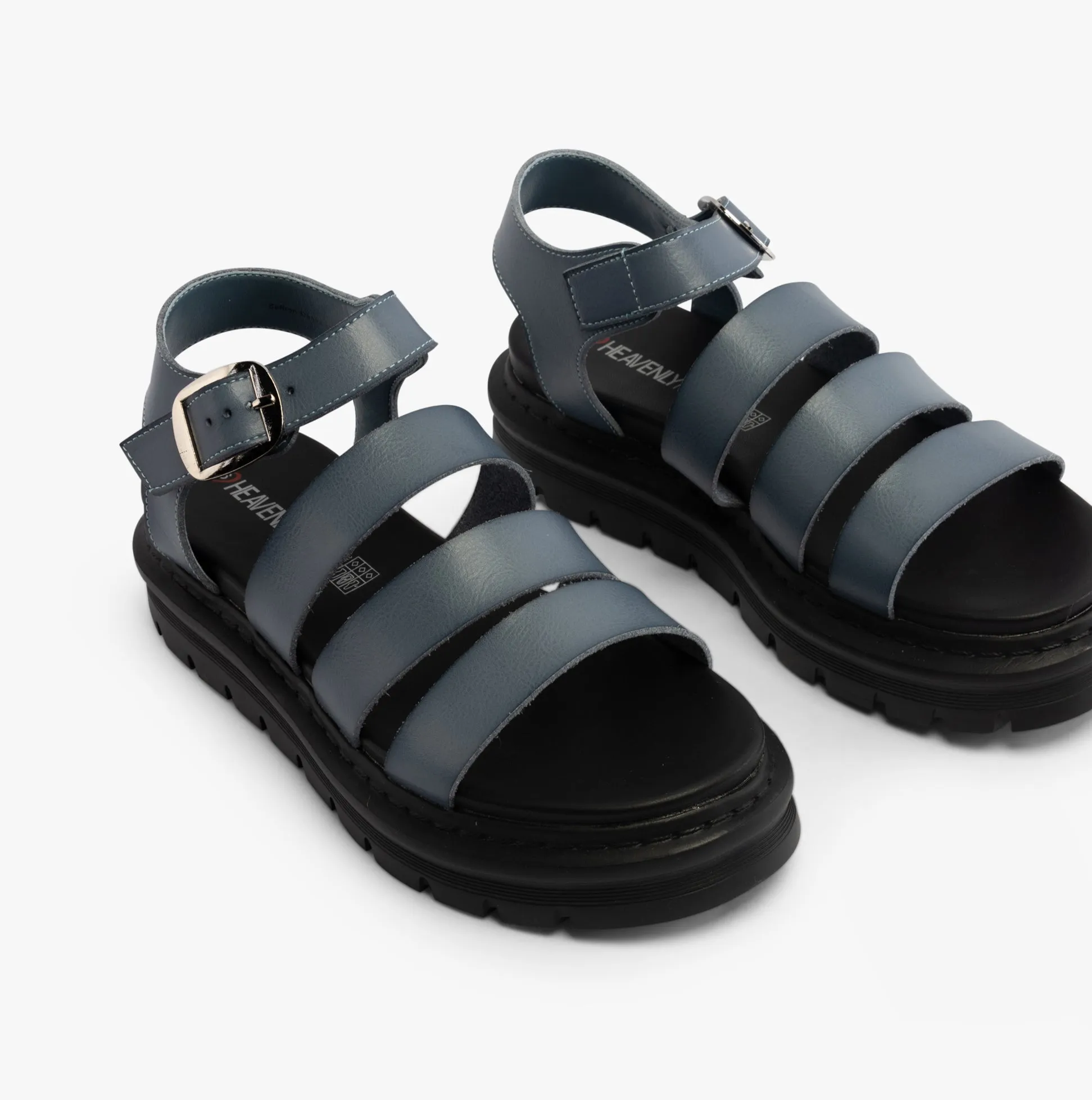 Heavenly Feet SAFFRON Womens Sandals Denim