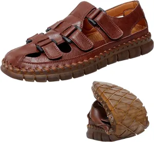 HESBITEUL Mens Sport Sandals Outdoor: Non-Slip MD Slide for Trail Hiking