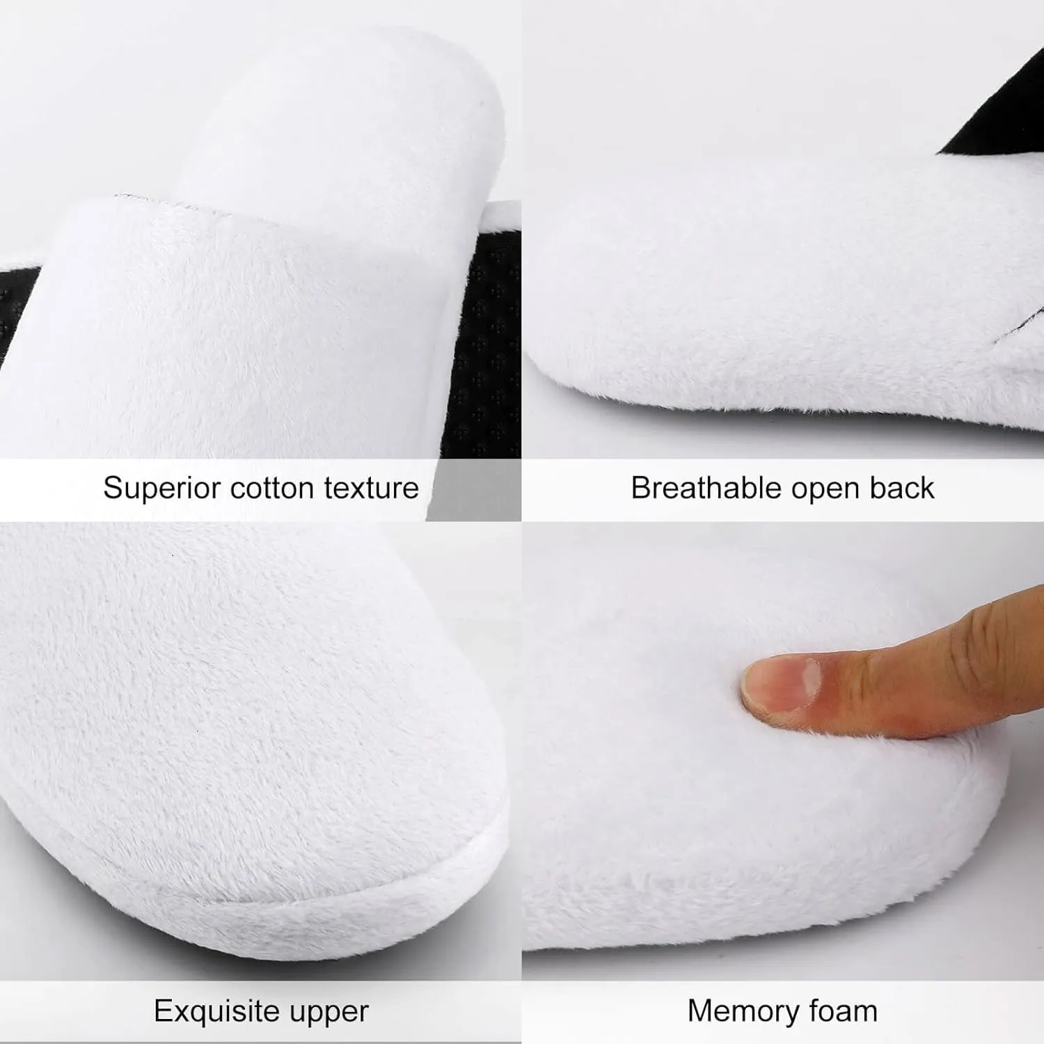 Highland Cow Windmill Men's Cotton Slippers Slip-on House Slippers Warm Home Shoses with Rubber Sole