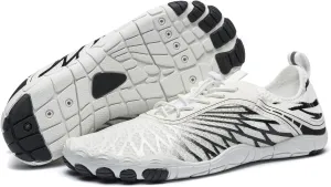 Hike Barefoot Shoes for Women Men Breathable & Non-Slip Athletic Barefoot Wide Toe Water Shoes Lightweight