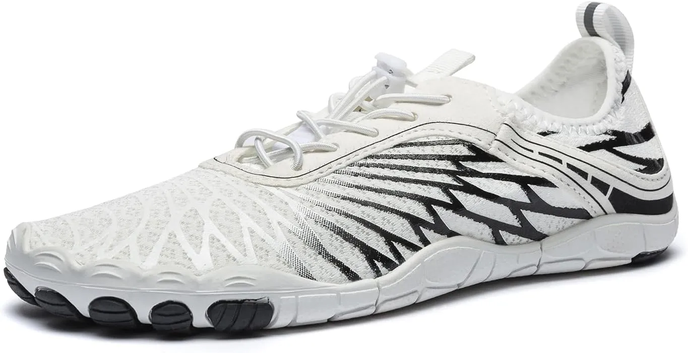 Hike Barefoot Shoes for Women Men Breathable & Non-Slip Athletic Barefoot Wide Toe Water Shoes Lightweight