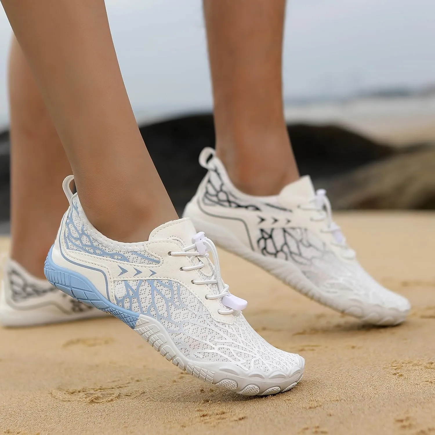 Hike Barefoot Shoes Womens Men, Pro Barefoot Shoes with Wide Toe Box, Minimalist Trail Running Shoe, Breathable & Non-Slip Athletic Footwear Wide Toe Shoe