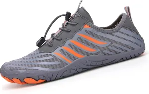 Hike Barefoot Shoes Womens Mens Pro Barefoot Shoes Breathable & Non-Slip Athletic Footwear Wide Toe Water Shoe Walking Barefoot Sneakers Unisex Running, Hiking and Daily Wear