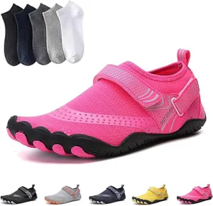 Hiking Womens Men, Pro Barefoot Shoes with Wide Toe Box, Healthy and Non-Slip Breathable Barefoot Shoes