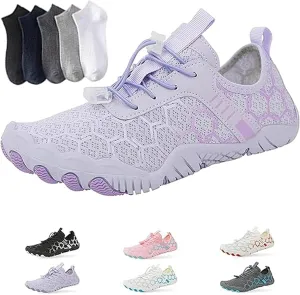 Hiking Womens Men, Pro Barefoot Shoes with Wide Toe Box, Healthy and Non-Slip Breathable Barefoot Shoes