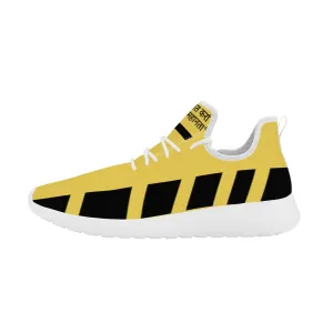 Hindi Lightweight Mesh Knit Sneaker - White