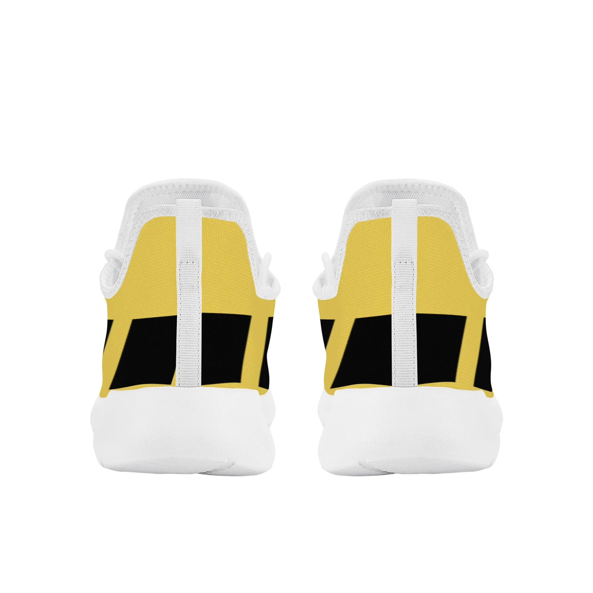 Hindi Lightweight Mesh Knit Sneaker - White