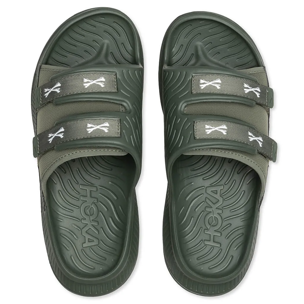 Hoka x WTAPS Ora Luxe - Four Leaf Clover/White