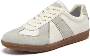 Hopelong Retro Tennis Shoes Trainers Skateboard Shoes Lace Up Sneakers Lightweight Comfort Walking Footwear for Women Men