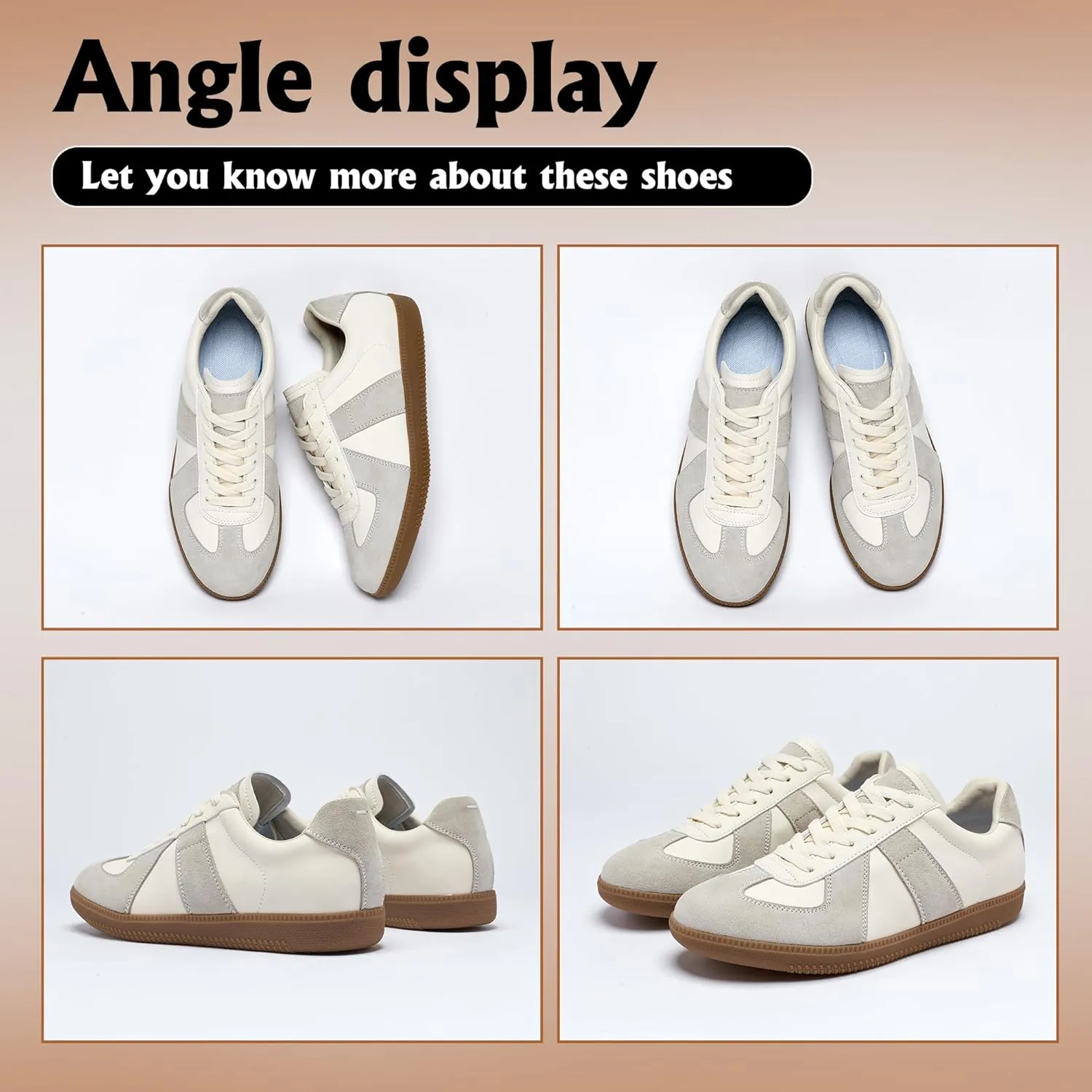 Hopelong Retro Tennis Shoes Trainers Skateboard Shoes Lace Up Sneakers Lightweight Comfort Walking Footwear for Women Men