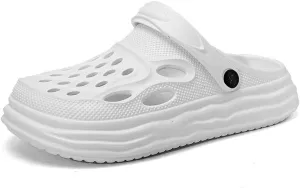 HYDLONGR Men's Women's Summer Lightweight Breathable Garden Shoes Hole Sandals Clogs Shoes