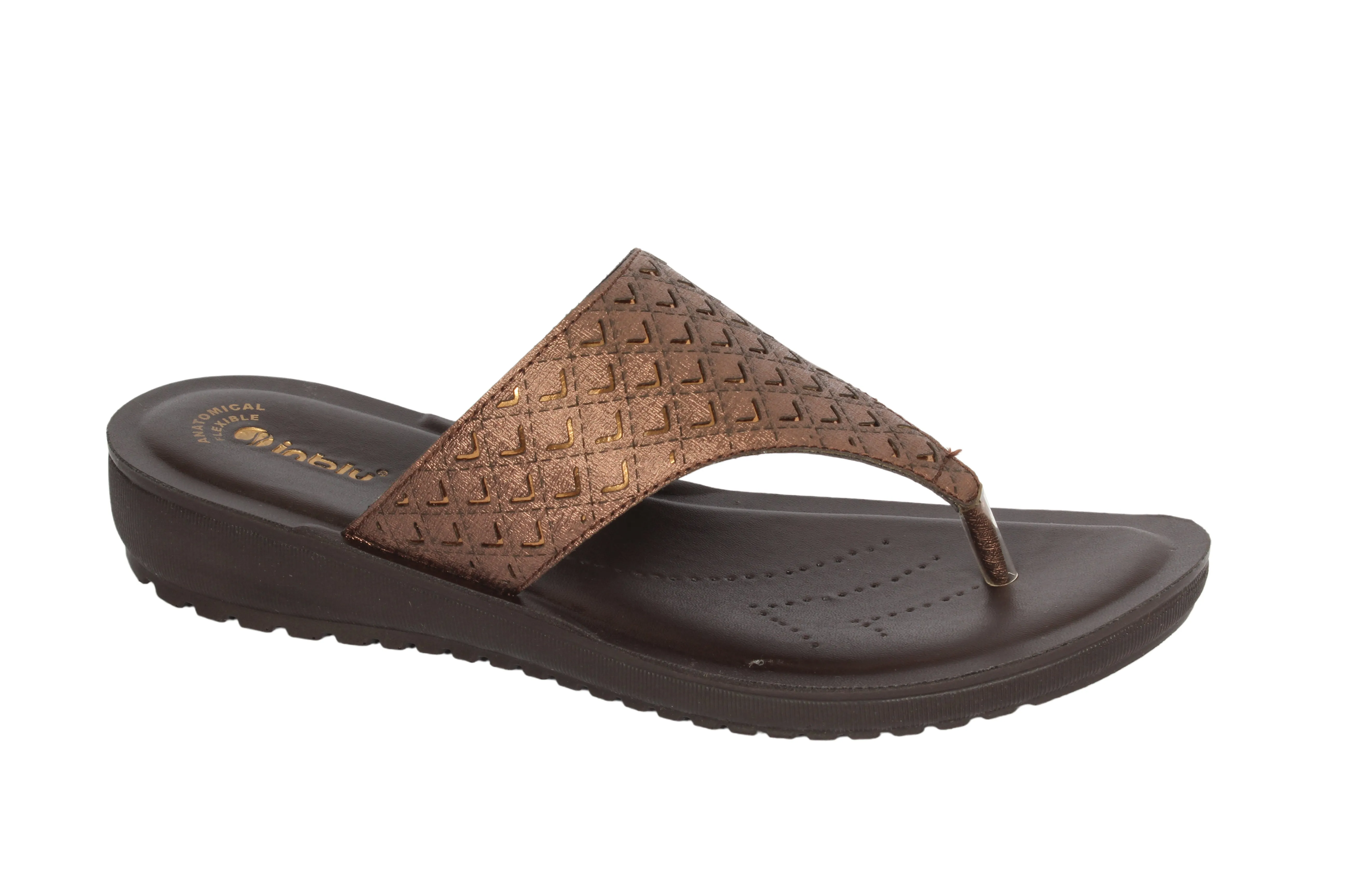 Inblu BLACK Slipper with slip-on for female
