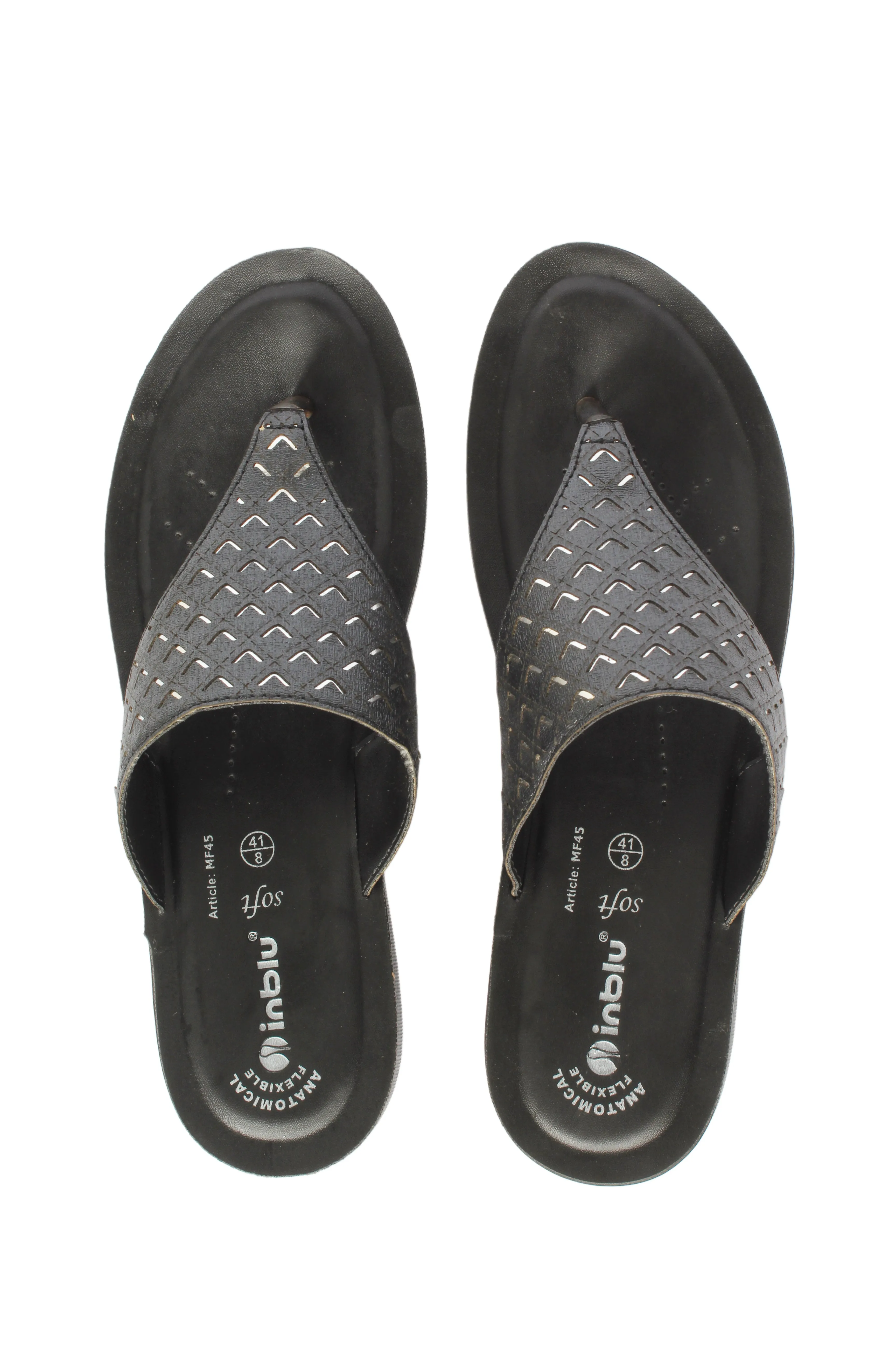 Inblu BLACK Slipper with slip-on for female