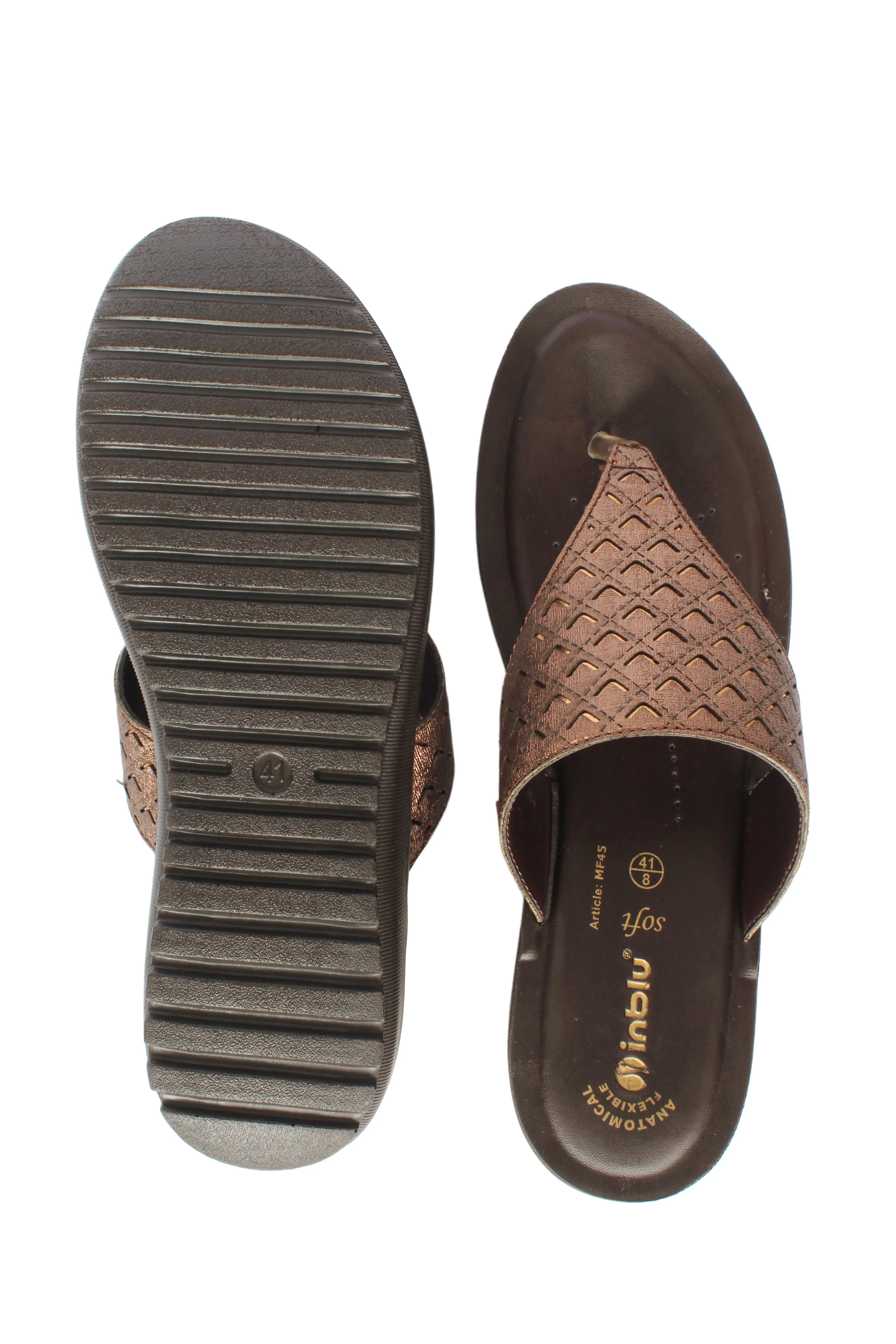Inblu BLACK Slipper with slip-on for female
