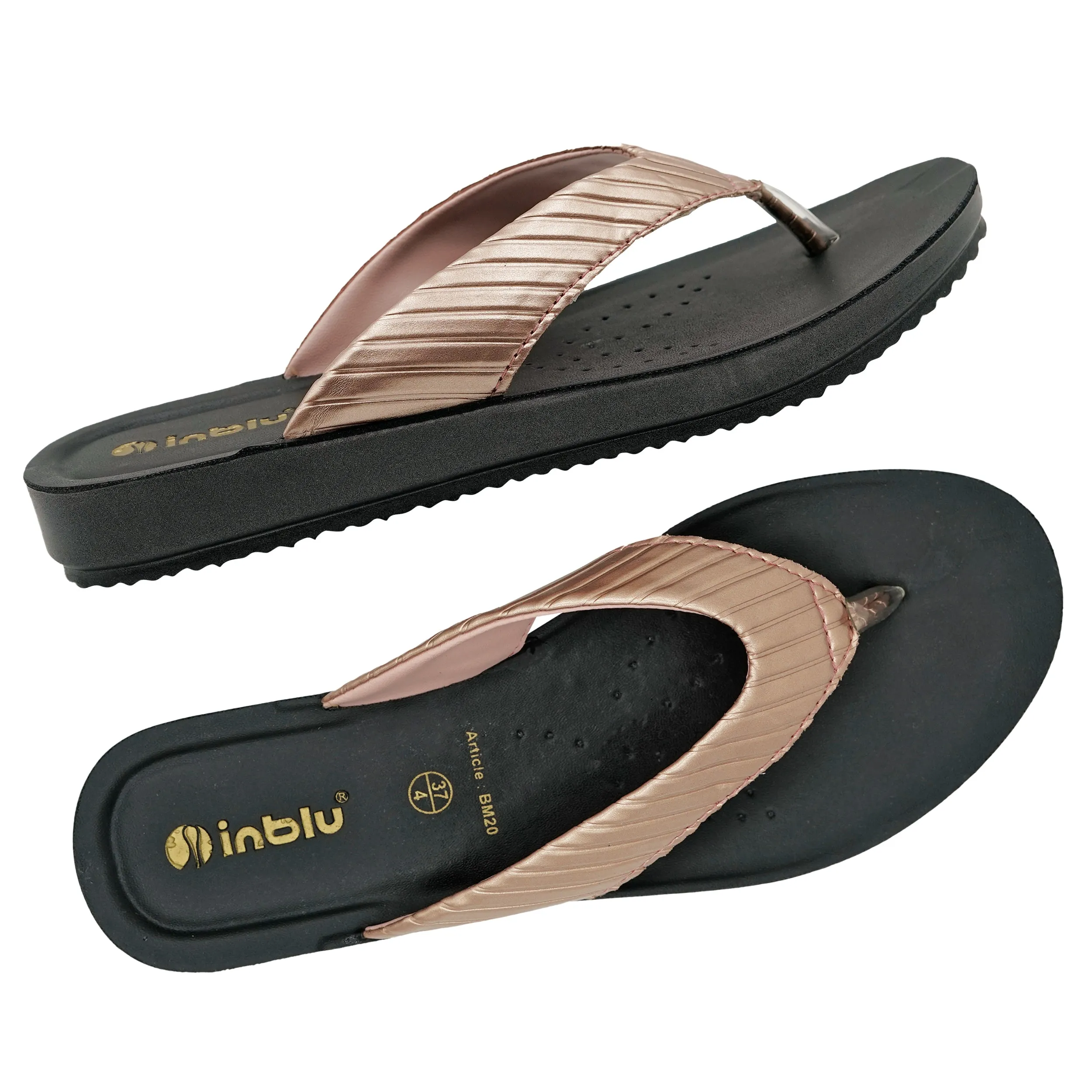 Inblu BRONZE Slipper with slip-on for female