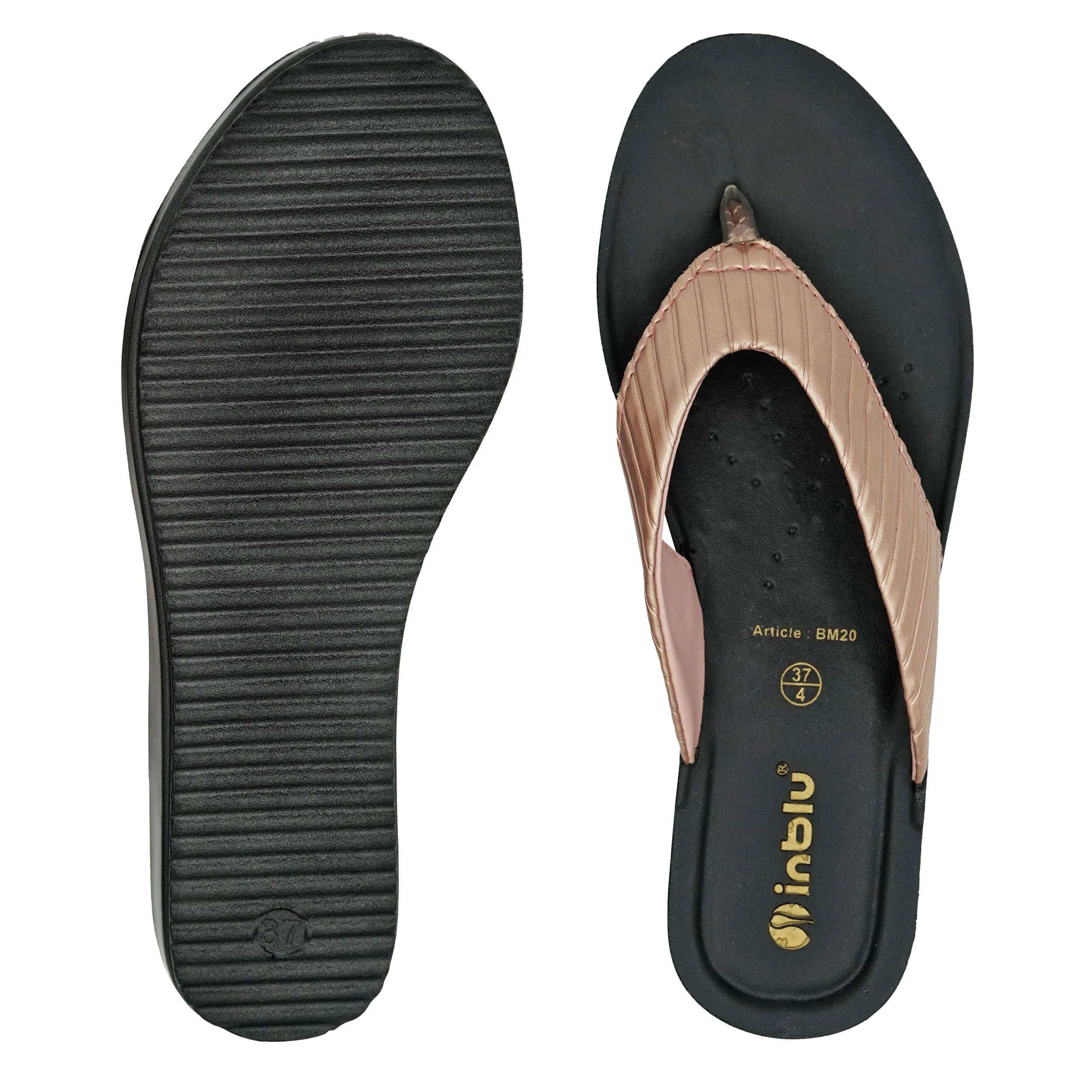 Inblu BRONZE Slipper with slip-on for female