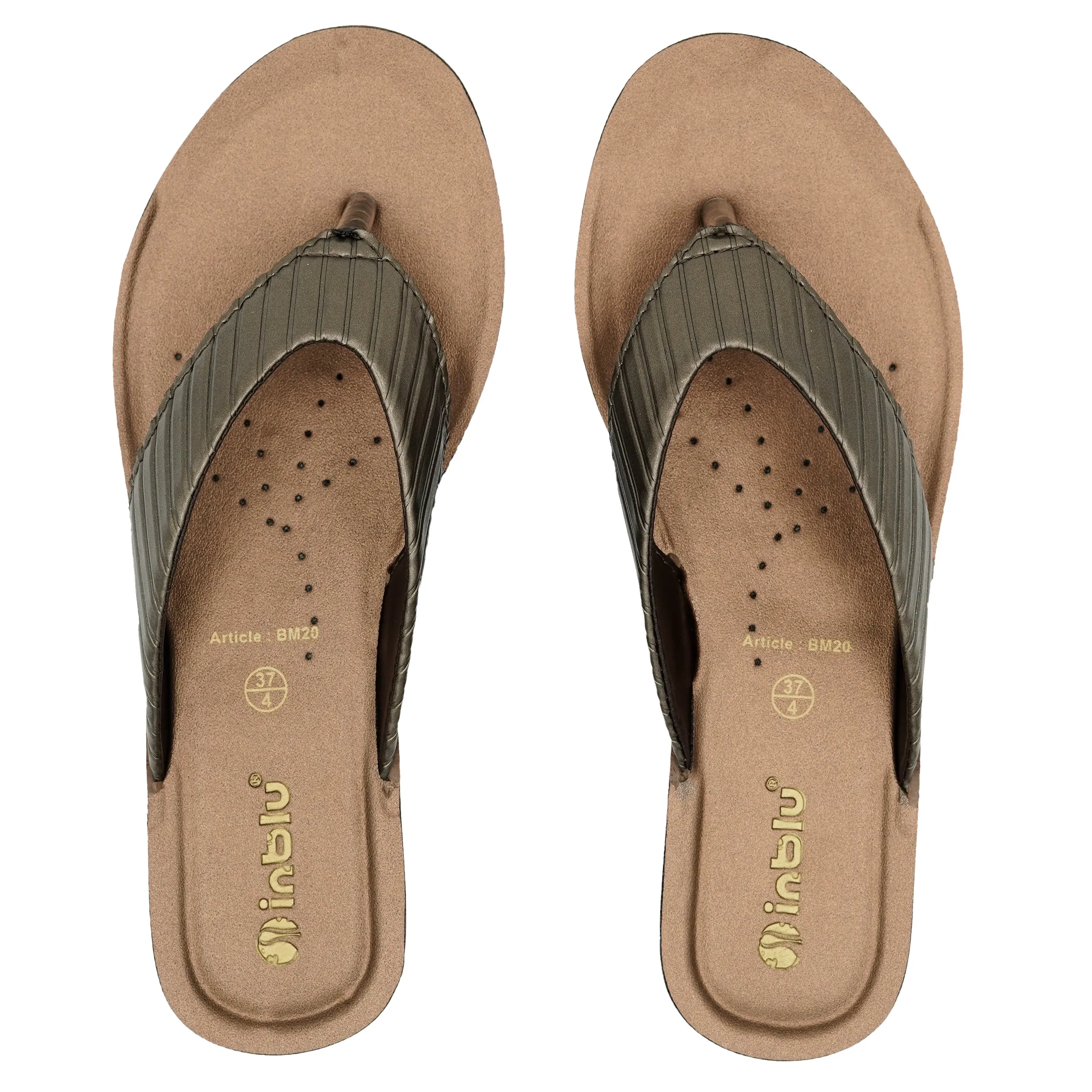 Inblu BRONZE Slipper with slip-on for female