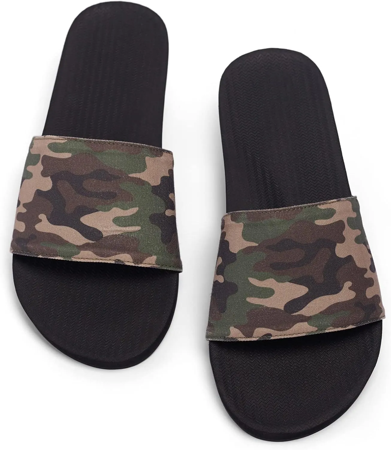 Indosole 2022 Edition Women's ESSNTLS Vegan All-Terrain Slides, Improved Cloud Comfort [Reused Tire Sole, Natural Rubber Footbed, Arch Support, Microfiber Lined ENVRO Strap, Waterproof]