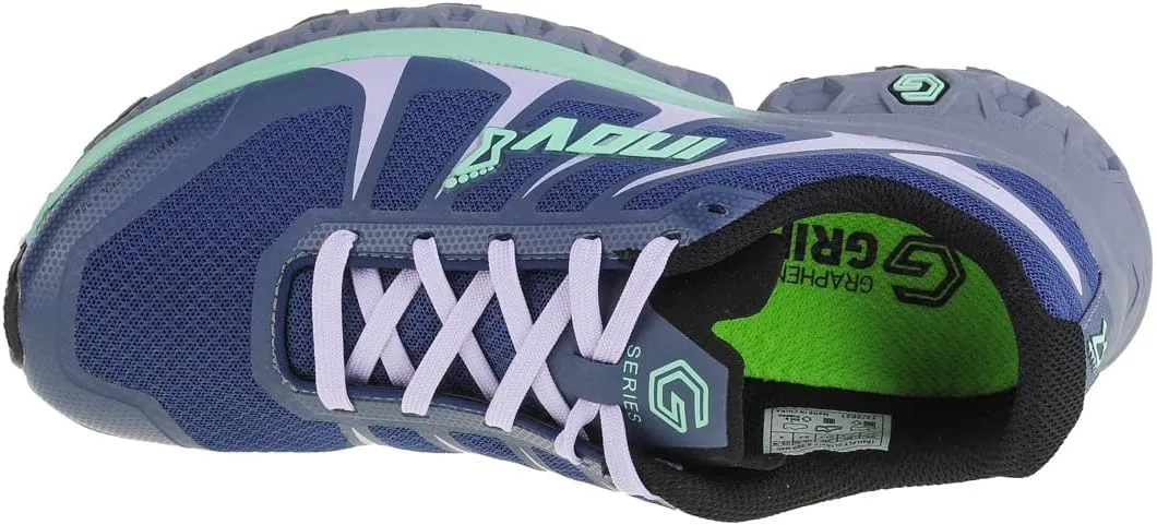 INOV8 Women's Trailfly Ultra G 300 Max Breathable Light Comfortable Cushioned Terrain Running Shoes | Wider Fit