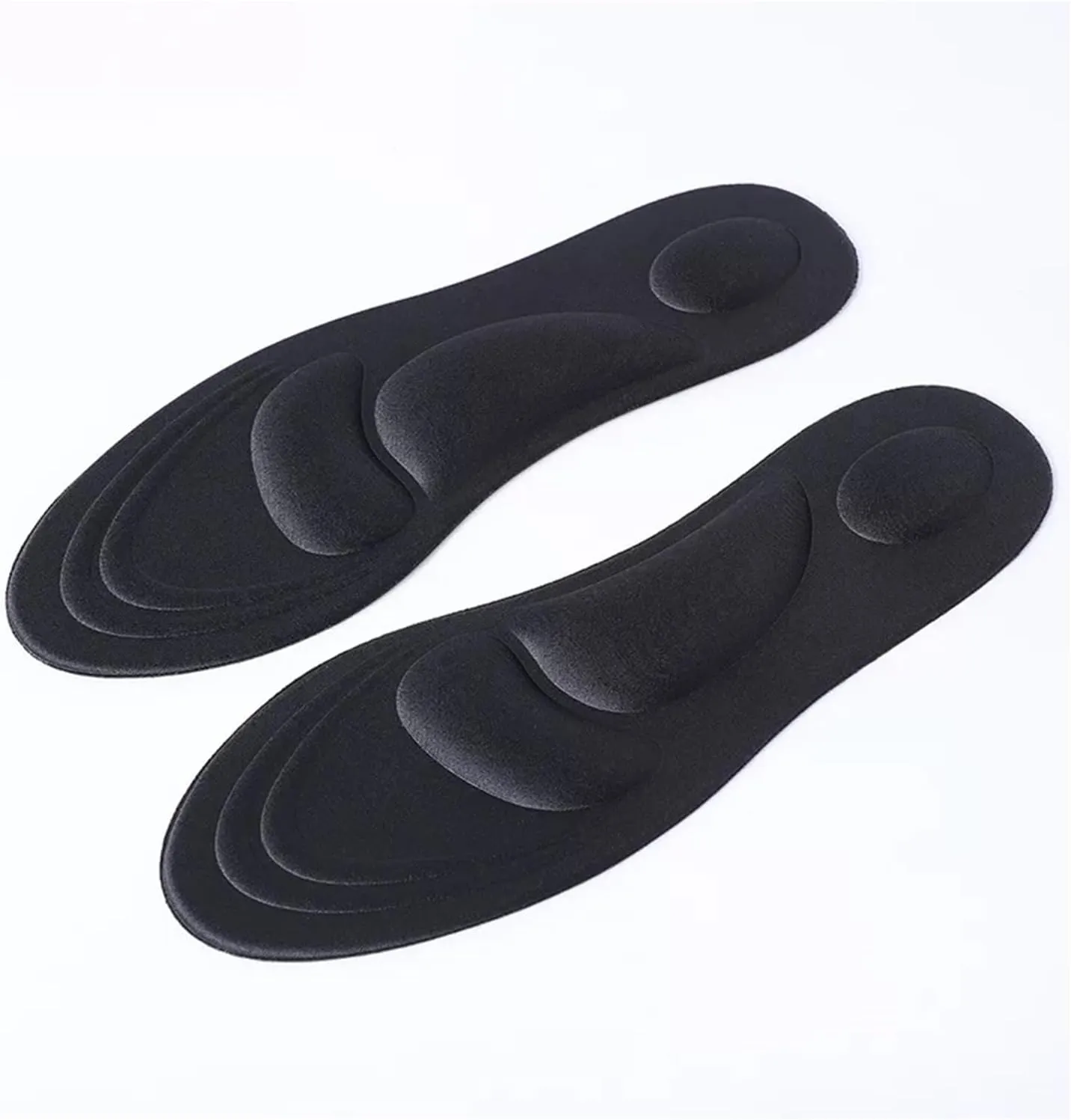 Insoles Stretch Breathable Deodorant Running Cushion Sports Anti-slip Template Insole Shoe Pads Sole