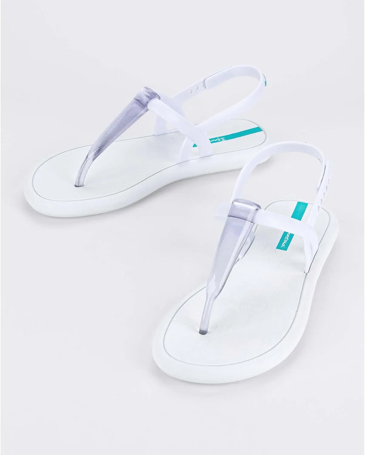 Ipanema Glossy Womens Sandals - Thong Sandals for Women, Womens Sandal, Comfy Sandals, Flat Sandals for Women Jelly Sandals, Adjustable Back Strap, Water Resistant