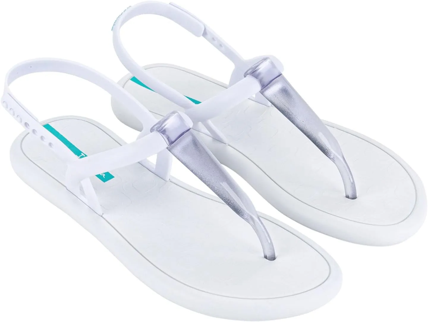 Ipanema Glossy Womens Sandals - Thong Sandals for Women, Womens Sandal, Comfy Sandals, Flat Sandals for Women Jelly Sandals, Adjustable Back Strap, Water Resistant