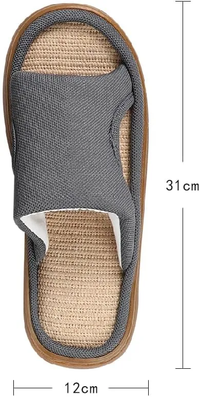 ITODA Extra Wide Diabetic Foot Slippers Swollen Men's Sandals Edema Open Toe Diabetic Shoes for Swollen Feet Arthritis Elderly Swelling Neuropathy Lymphedema Surgery Recovery Footwear