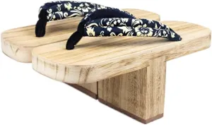 Japanese Style Cosplay Sandal Clogs Wooden Slippers Ninja Flip Flop Geta Sandal Clogs One Tooth Geta Sandals