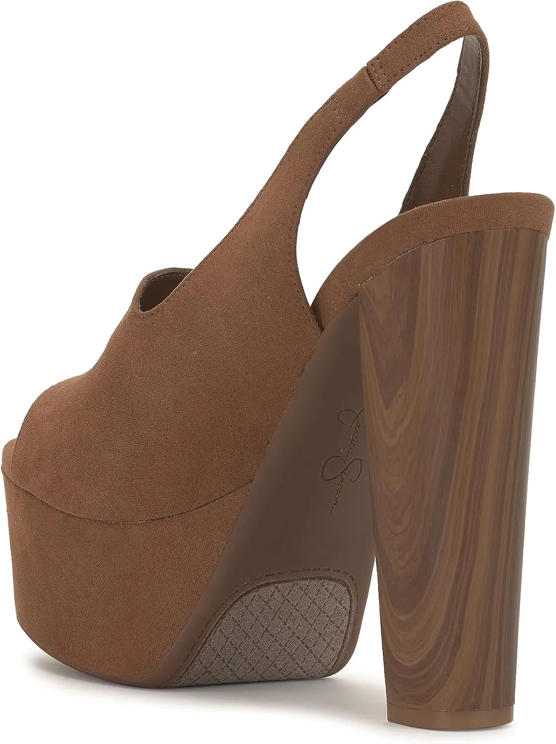 Jessica Simpson Women's Devalyn Slingback Platform Sandal Heeled