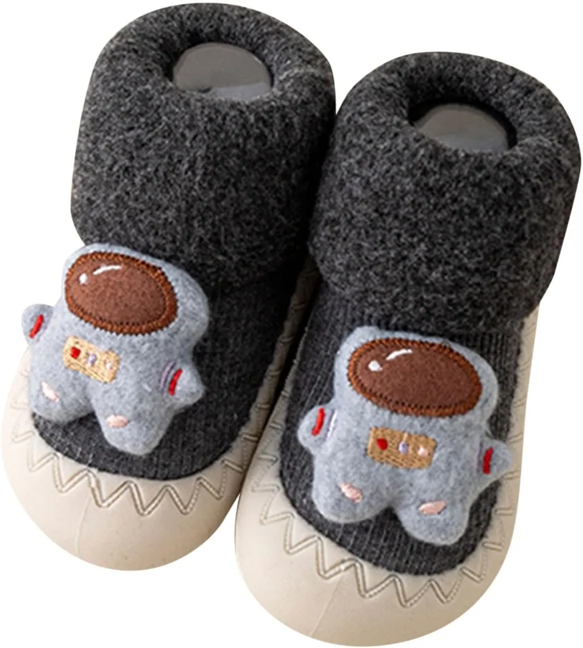 JINCAIHONG Kids Sock Shoes Non Slip Slipper Socks Babys Indoor Walking Shoes House Slippers for Boys Girls