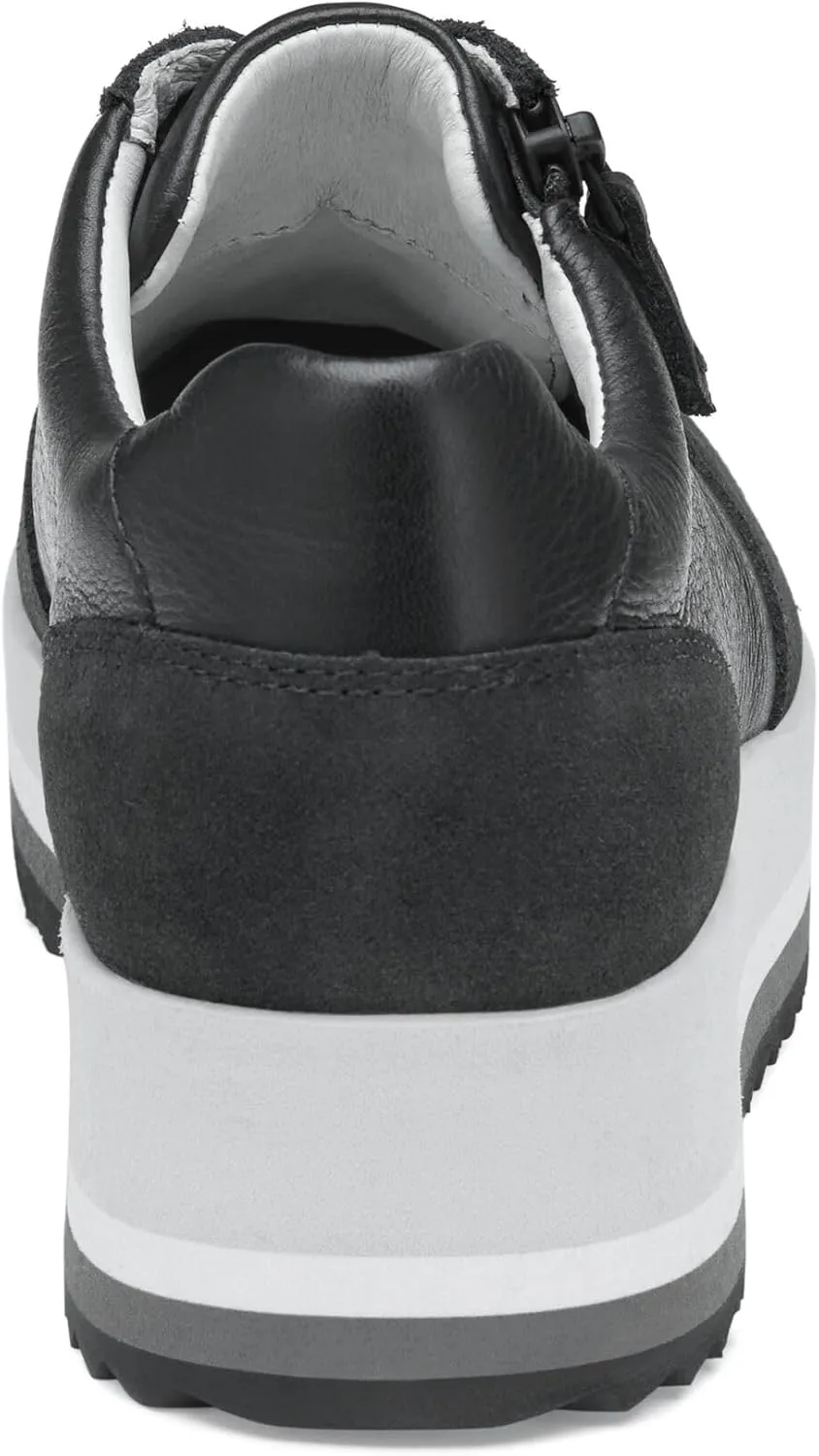 Johnston & Murphy Gracie Side-Zip Sneaker for Women – 1.75” Platform Sneaker, Women's Fashion Sneakers, Casual Shoes for Women