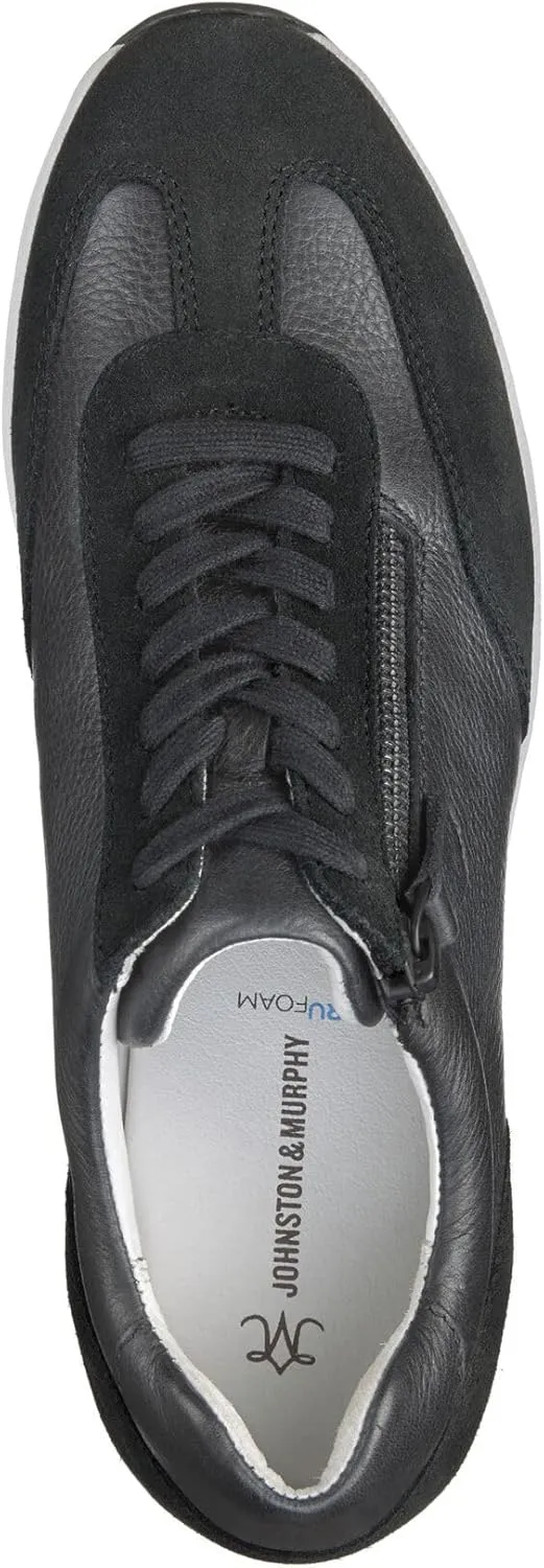 Johnston & Murphy Gracie Side-Zip Sneaker for Women – 1.75” Platform Sneaker, Women's Fashion Sneakers, Casual Shoes for Women