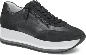 Johnston & Murphy Gracie Side-Zip Sneaker for Women – 1.75” Platform Sneaker, Women's Fashion Sneakers, Casual Shoes for Women