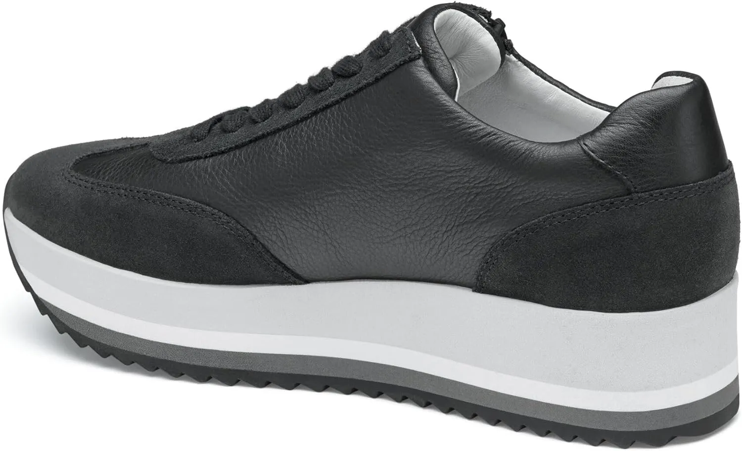 Johnston & Murphy Gracie Side-Zip Sneaker for Women – 1.75” Platform Sneaker, Women's Fashion Sneakers, Casual Shoes for Women