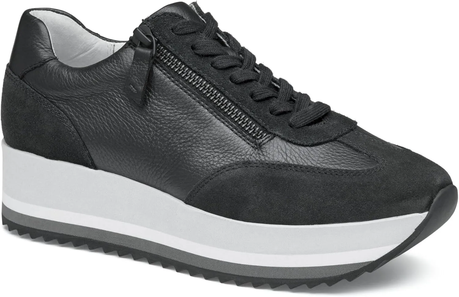 Johnston & Murphy Gracie Side-Zip Sneaker for Women – 1.75” Platform Sneaker, Women's Fashion Sneakers, Casual Shoes for Women